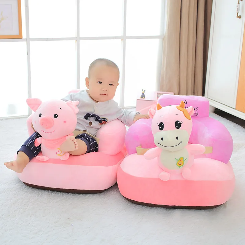 Cartoon Children Sofa Only Cover NO Filling Girl Baby Sofa Chair Toddler Kids Cute Small Sofa Seat Cover For Sofa Folding LB653