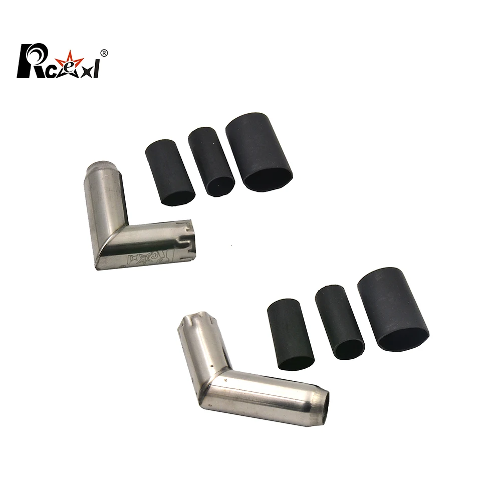 Rcexl Spark Plug Caps Boots for ME8 1/4-32 KIT 90 /120 / 180 Degree