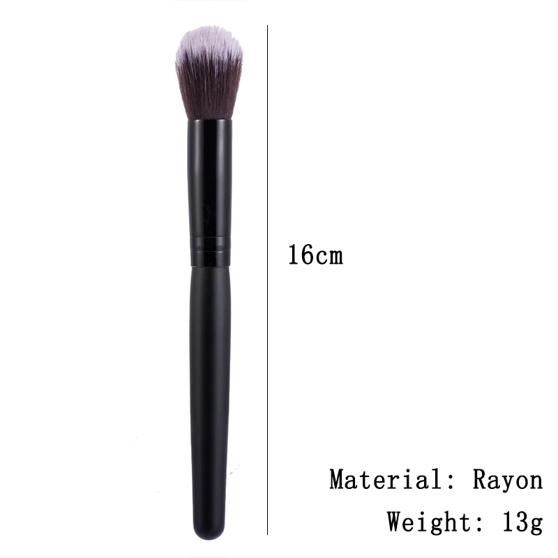 Brocha profesional de belleza para polvos, brocha para colorete, base correctora, brocha para contorno, brocha de maquillaje, herramienta cosmética