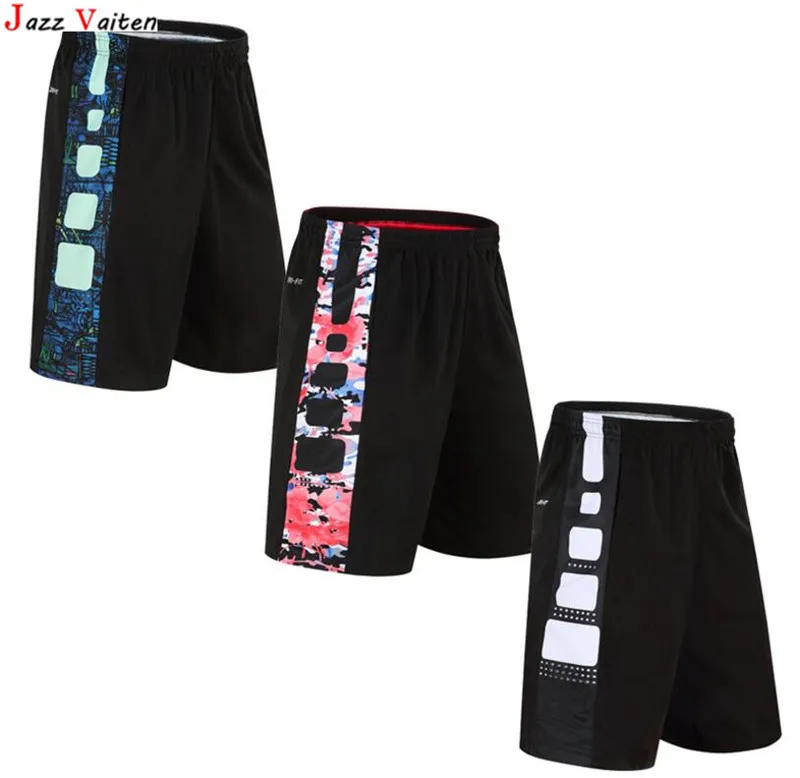 New Design Men Basketball Shorts With  Double Side Pockets   European Style Sport Running PANTS Train