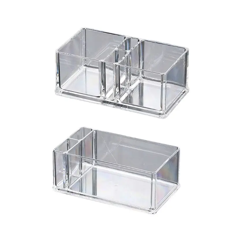 Clear Acrylic Cocktail Napkin Holder Tissue Box Paper Serviette Dispenser Bar Caddy Straws Organiser for Dining Table Home Decor