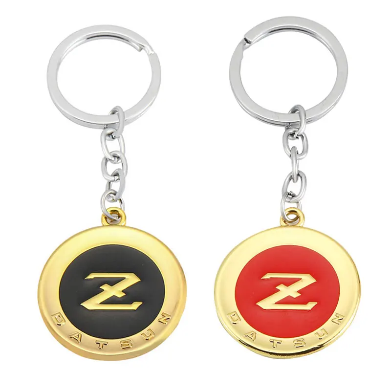 Car Keychain Z Logo Key Chain Ring Holder Keyring for Nissan Datsun