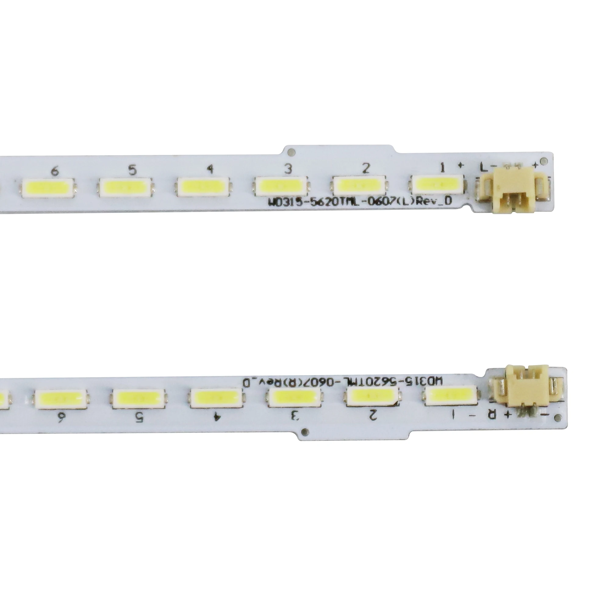 2pieces/Lot FOR Led Backlight WD315-5620TML-0607(L) Rev_B WD315-5620TML-0607(R) Rev_B STV-LC3225AWL 42lamps