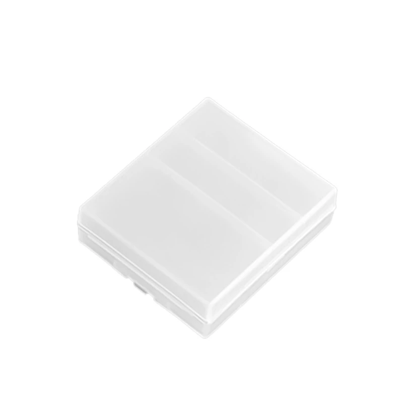 B03F Durable Battery Container Dustproof AA/AAA Battery Storage Box Case with 4/6/8 Slots Portable Plastic Box