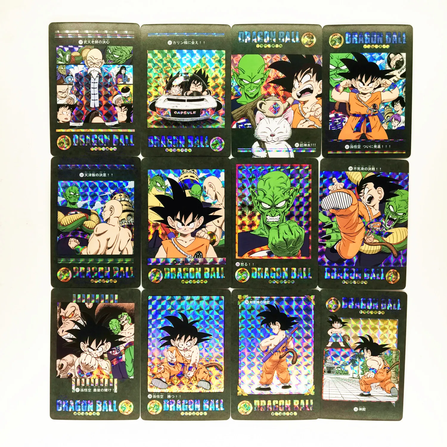 54pcs/set Super Saiyan Dragon Ball Stormy Situation Piccolo Heroes Battle Card Ultra Instinct Goku Game Collection Cards