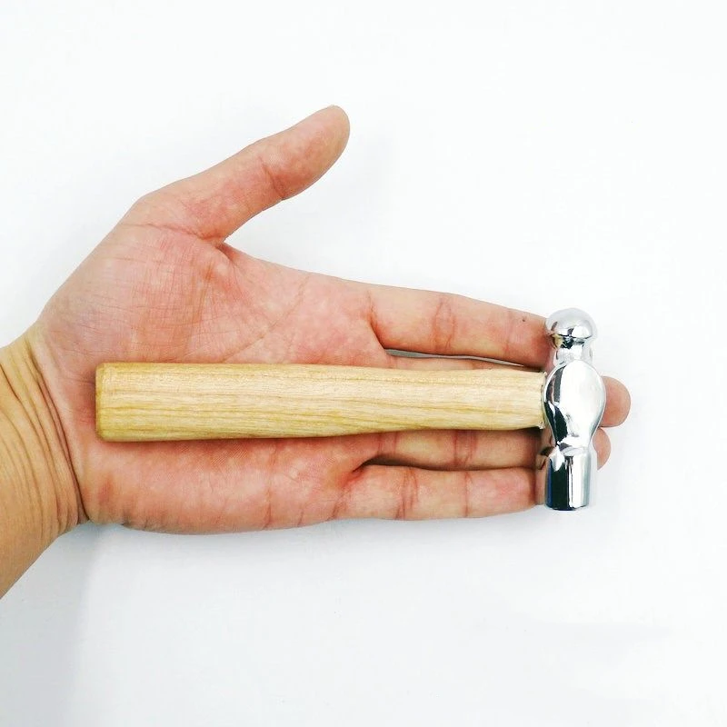 

Mini Hammer Smashing Walnut Round Head Wooden Handle Hammer Car Escape Tool Hand Hammer Multi Function Mini Hammer