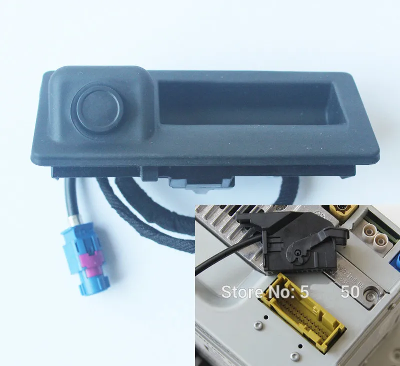 

RGB Rear View Reversing Camera RVC For Jetta Golf Plus Tiguan Passat B6 B7 RNS510 RNS315 56D827566A 26Pin Plug