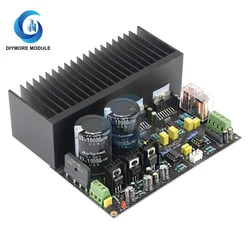 TDA7293 DC Servo Auido Power Amplifier Board 100W+100W TDA 7293 OP07 NE5534 High Power Amplifiers For Home Audio System