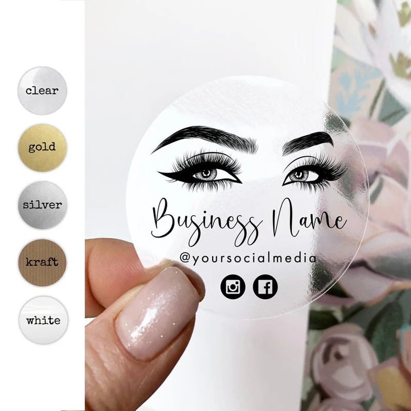 

Custom logo design modern logo sticker business logo lash extensions elegant logo, Makeup artist logo, eyelashes, Your text here