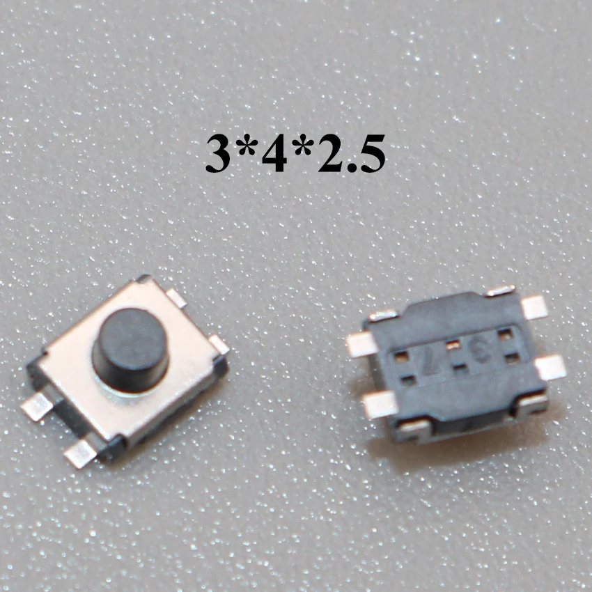 10PCS SMD 2 4 Pin 3x4mm 3x6mm 4x4mm Tactile Tact Push Button Micro Switch  3*4*2.5 3*6*4.3 3*6*2.5 3*6*3.5 4*4*0.8 4*4*3.0 MM - Image 6
