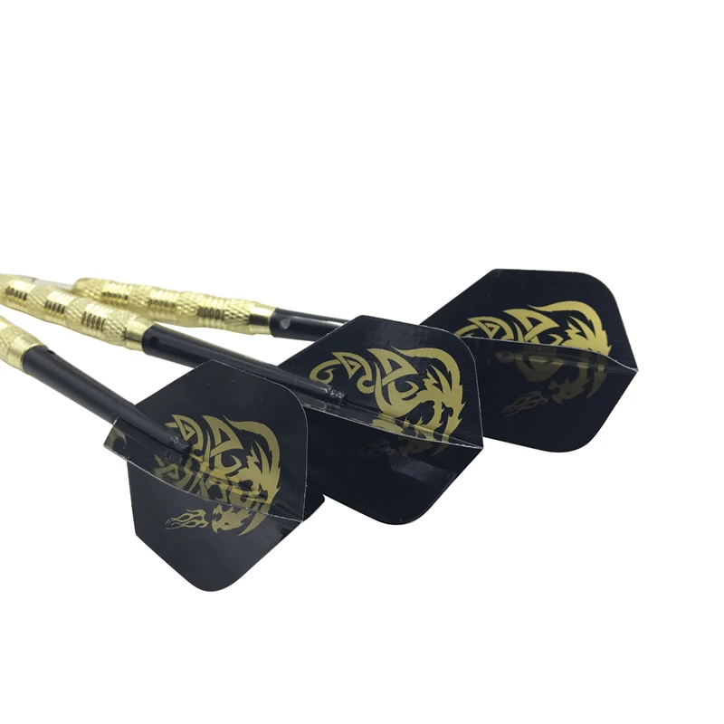Nowy 3 sztuk 15g rzutki ze stalowymi końcówkami akcesoria sport rozrywka niklowane miedzi Dart ciała Nylon Dart Rod PET lot Dardos