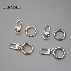 New Woman Bag Accessory Metal Bag Parts Luxury Handcrafted Round Ring Circle For DIY Keyring Connected Hook Bag Buckle Clasp