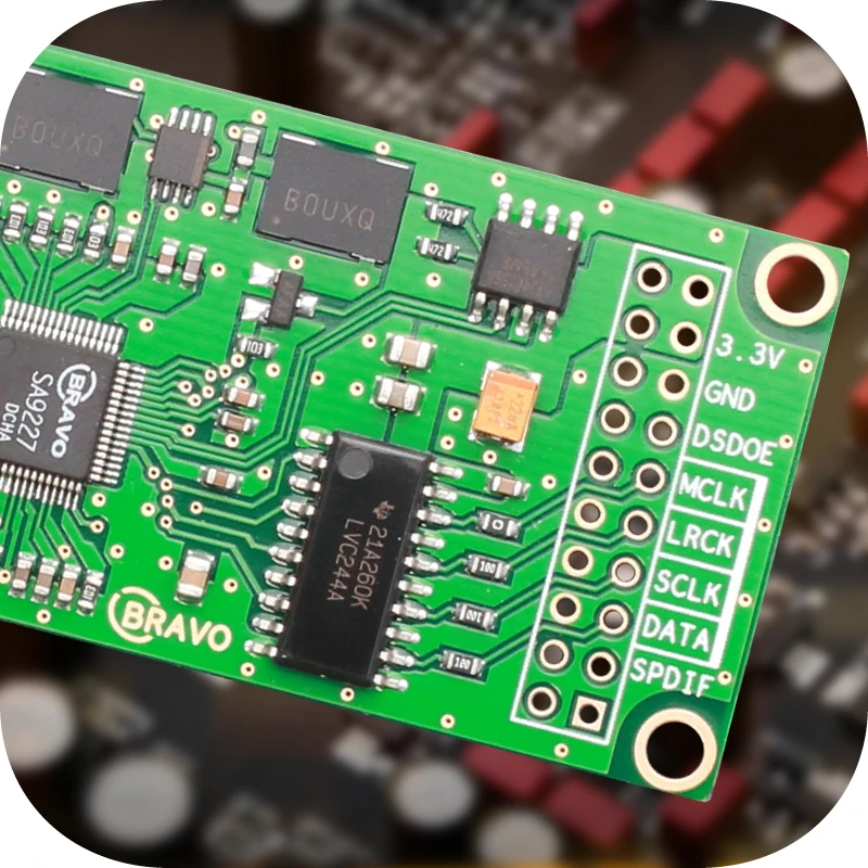 Interfaccia digitale da USB a I2S Sa9227 compatibile con scheda audio coassiale Amanero XMOS DAC italiana