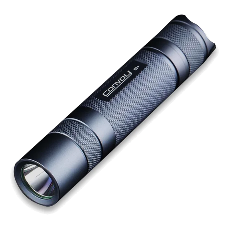 Convoy S2 Plus SST40 Flashlight Linterna Led 1800lm Flash Light 18650 Camping Fishing Work Light Grey Mini Latarka Lanterna