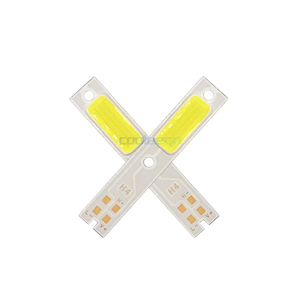 Dropshipping 2pcs/lot H1 H3 H4 H7 COB LED for C6 Car Headlight Bulbs Chip H11 880 9005 9006 9012 COB Light C6 Auto Headlamps