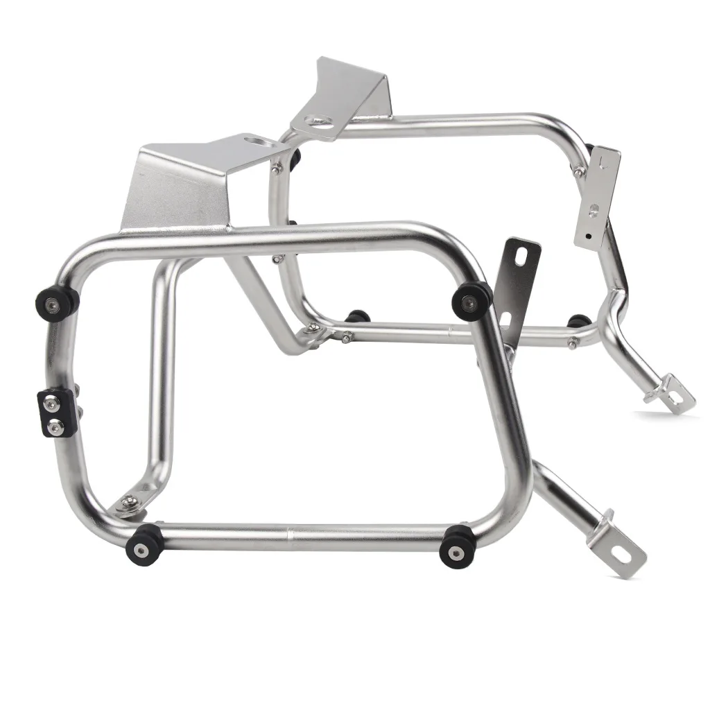 For Suzuki DL250 Side Frame 304 Stainless Steel Side Box Bracket DL250 Aluminum Alloy Side Box Fixing Frame