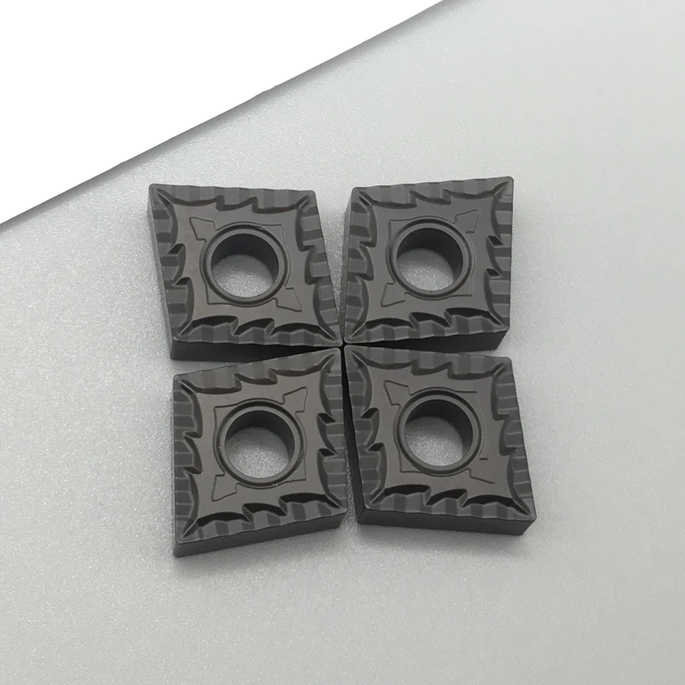 10PCS CNMG120404 CQ FT4125 ภายนอกเครื่องมือคาร์ไบด์ชิ้นส่วนเหล็กกล้า CNC โลหะเครื่องมือสำหรับเครื่องกลึง