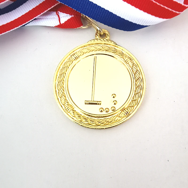 بوابة ميدالية Fof العاب الكرة مدرسة بوابة مباراة ميداليات تذكارية مع Rinbon 5 سنتيمتر