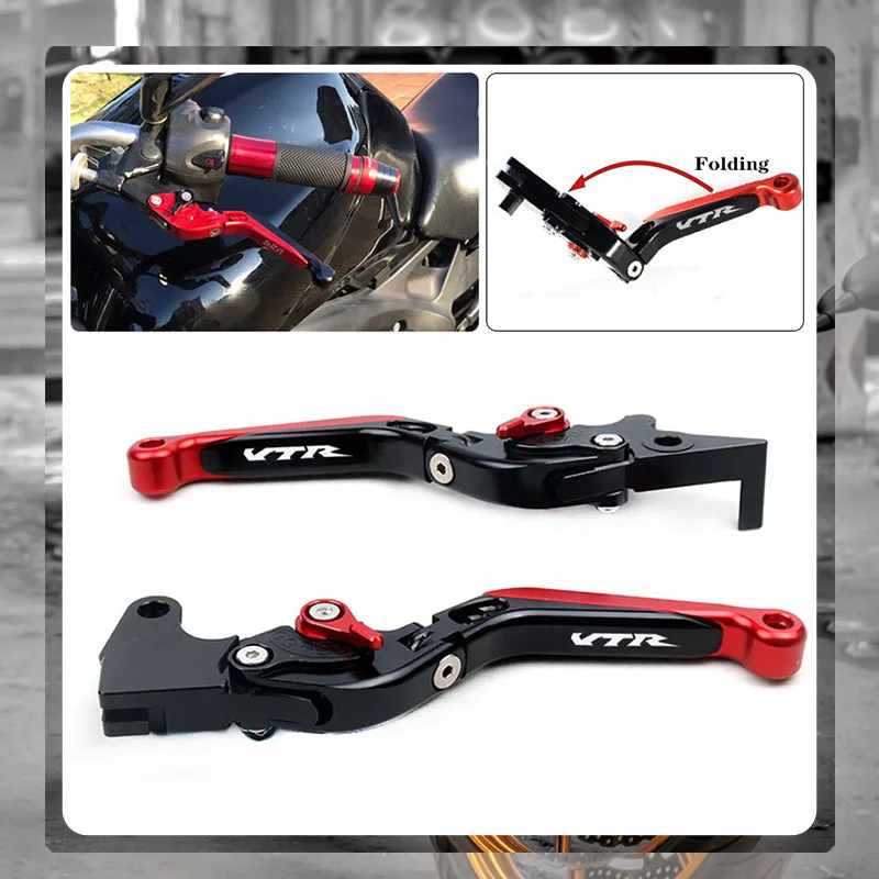 

For Honda VTR1000F FIRESTORM 1998-2005 VTR 1000F Motorcycle CNC Adjustable Folding Extendable Brake Clutch Levers