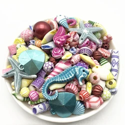 Wholesale New 20g Acrylic Beads mixing Beads Style for DIY Handmade Bracelet Jewelry Making Accessories#29
