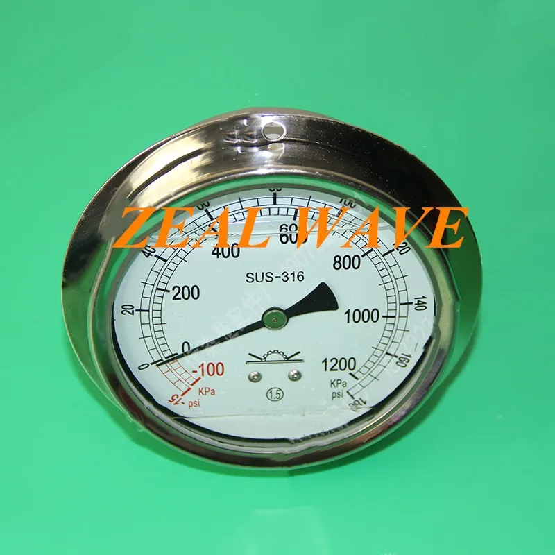 Pressure Gauge THEN Dye Vat Imported Original Fong  Germany