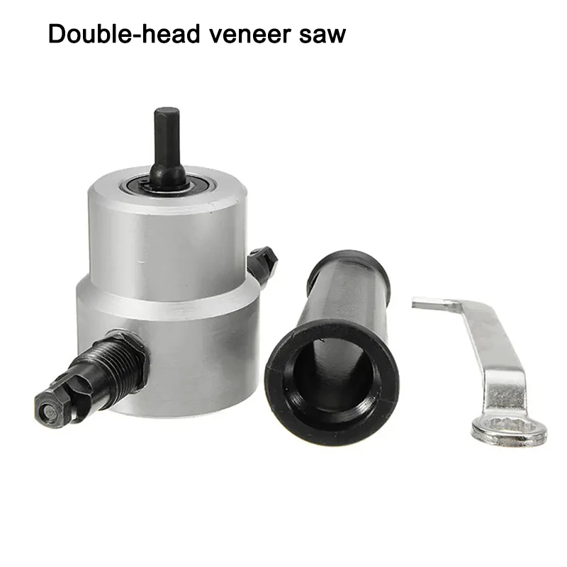 Double Headed Sheet Metal Punching Scissors Rack Electric Drill Accessories Metal Half-tooth Cutting Machine Iron Cutting Tool