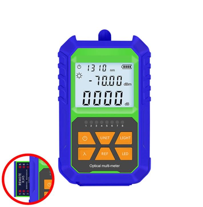 

Multifunctional high-precision mini optical power meter, network tester, optical attenuation test, optical power meter