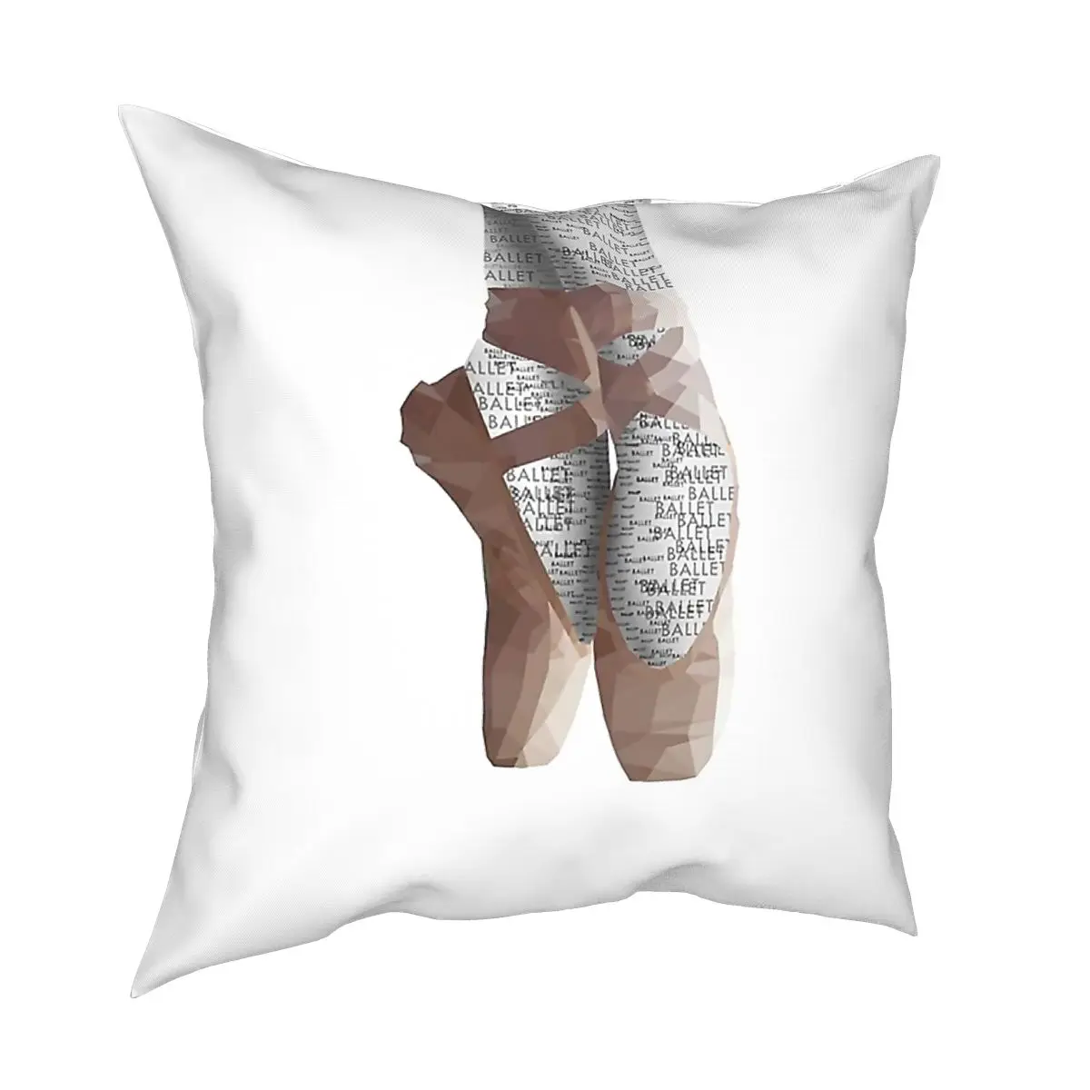 

Ballet Life Pillowcase Home Decorative Dance Dancer Ballerina Cushion Cover Throw Pillow for Sofa Double-sided Printing Gift