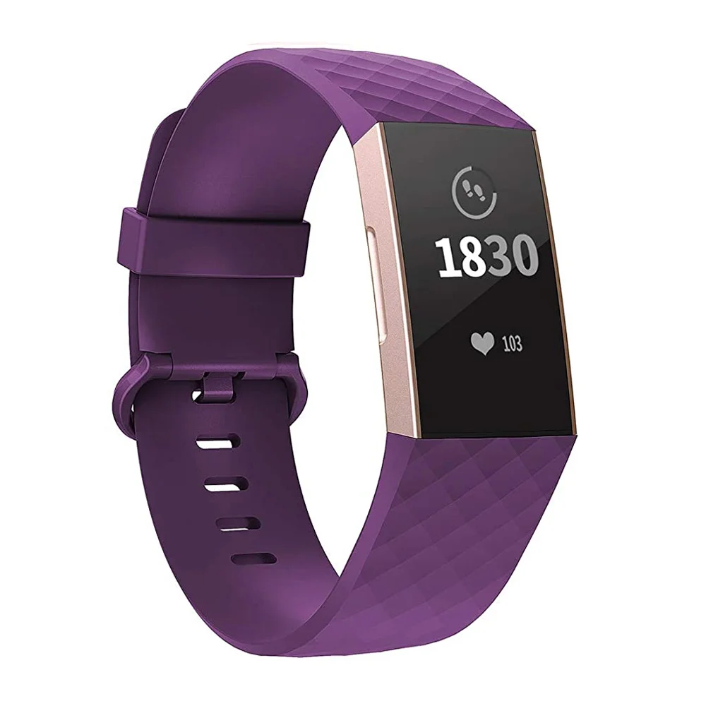 Ersatz Band Für Fitbit Gebühr 3 SE Smart Uhr Armband Handgelenk Gürtel Weiche TPU Sport Band Für Fitbit Gebühr 4 kleine Große