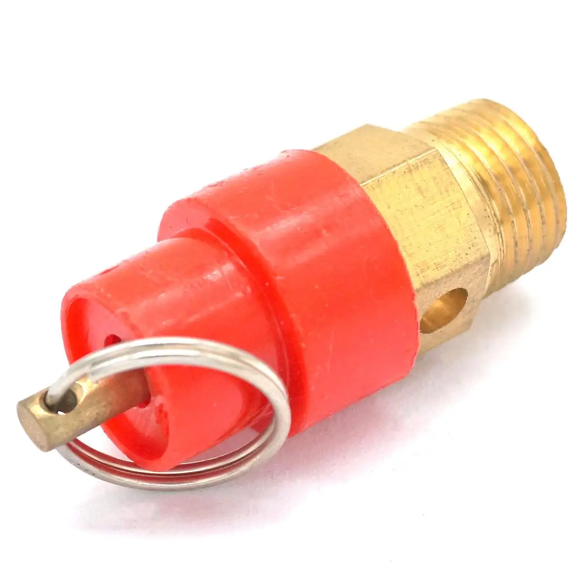 1/4 "BSP Male Thread 100 PSI Kuningan Kompresor Udara Safety Relief Valve Pressure Switch Pop-Off Valve Rilis katup Valves
