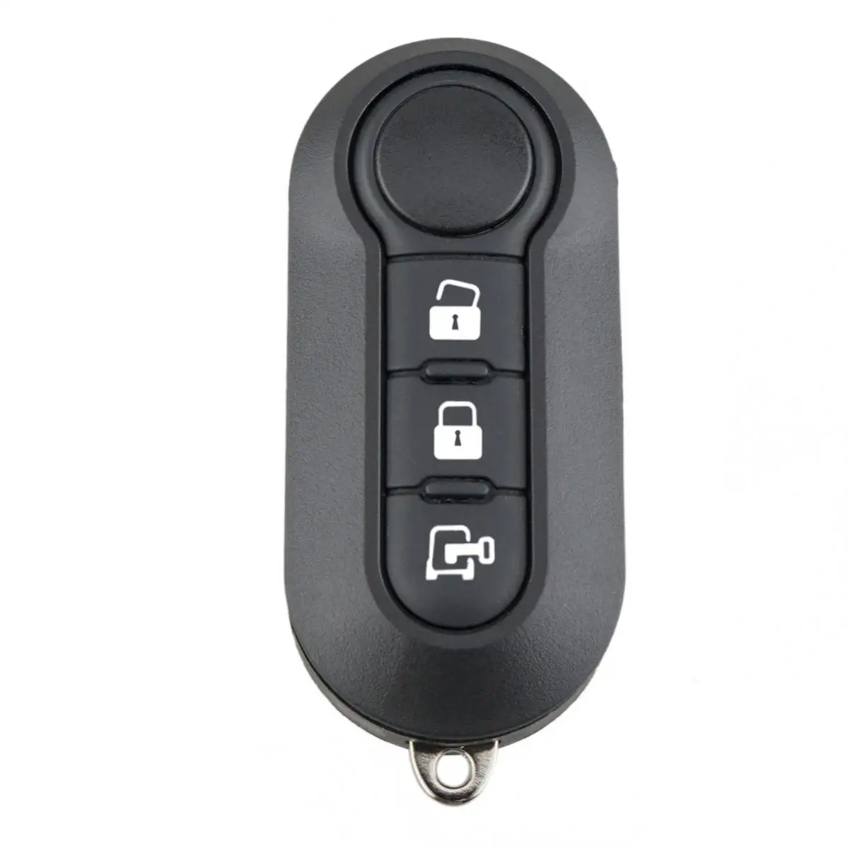 Remote key Case 3 Buttons Car Key Remote Control Folding Housing Replacement Fit for Fiat 500 Doblo DUCATO Panda Punto Peugeot