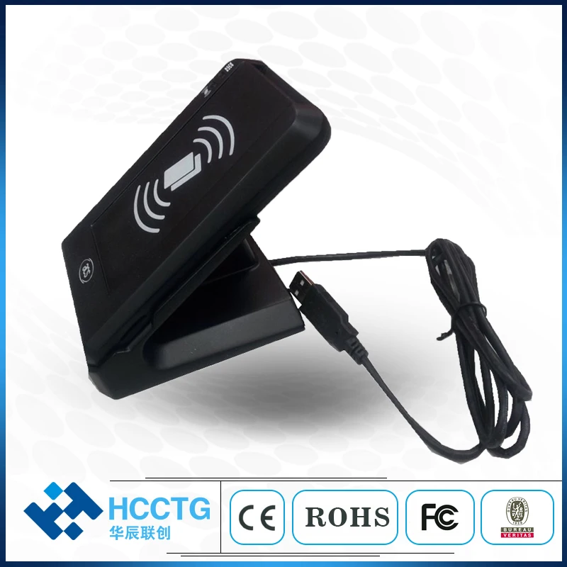 

ISO14443 USB EMV Android Tablet Smart Card Reader For Access Control ACR1281U-K1