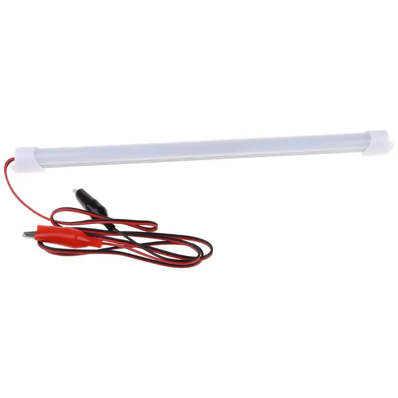 Newesoutorry LED قطاع أضواء ، 1x سيارة LED مصلحة الارصاد الجوية الداخلية ضوء بار أنبوب مصباح شريط التنغستن قارب قافلة متنقل 12 فولت