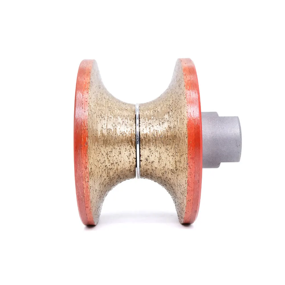 V40 Diamond Continuous Router Bit Ogee Full Bullnose 40mm Thickness For Stone Edge Hand Profile Grinding Wheel