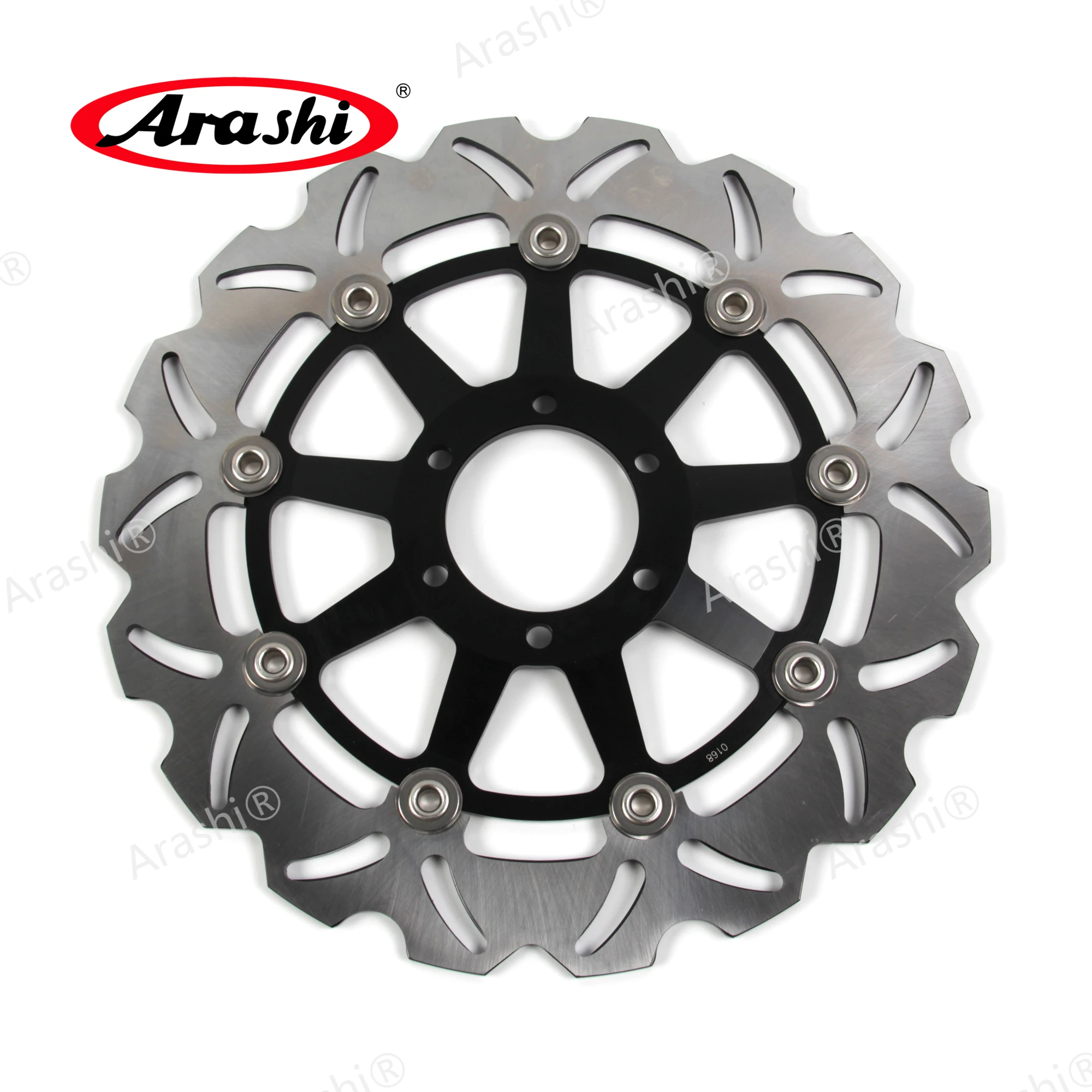 Arashi 2PCS For YAMAHA TDM 850 1991-2001 CNC Front Brake Disc Rotors TDM850 91 92 1993 1994 1995 1996 1997 1998 1999 2000 2001