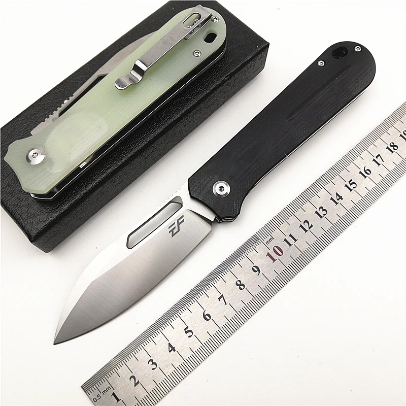 

Eafengrow EF963 EDC D2 Pocket Folding Knife Axis-System G10 Handle Utility Outdoor Camping Hunting Knife Tactical Survival Tool