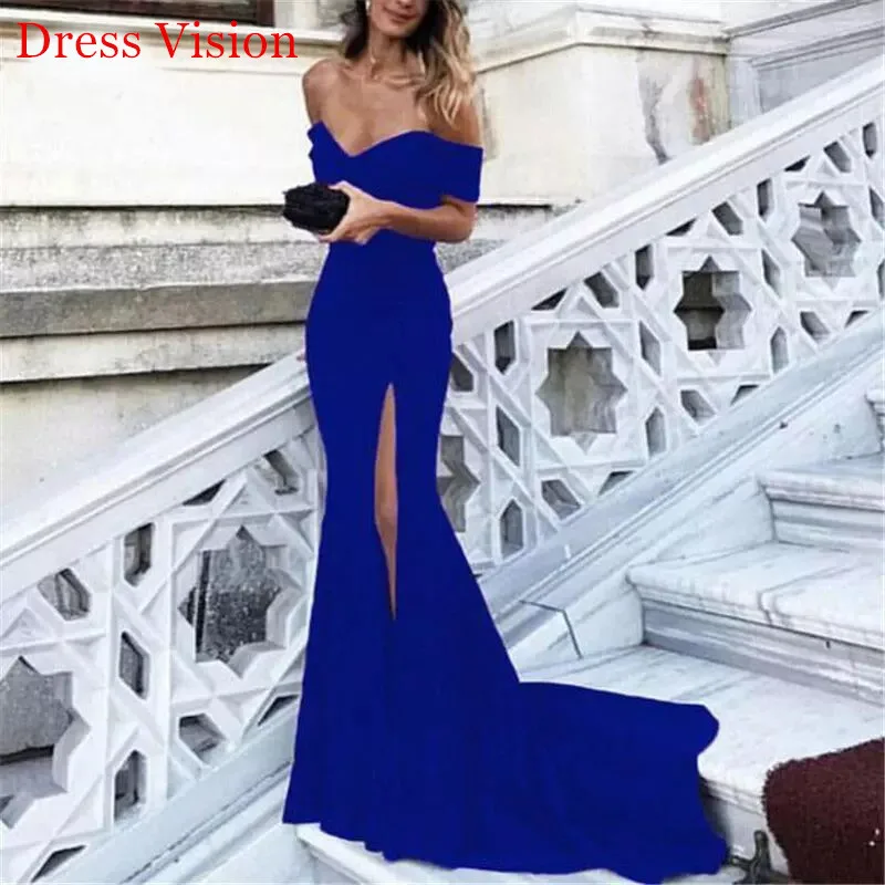 

Robe De Soiree Wedding Party Prom Dress платье вечернее Vestido De Fiesta Fe Boda Mermaid Side Split