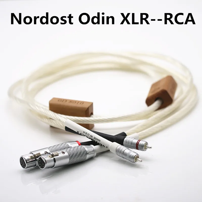 

Nordost Odin 7N XLR-RCA Fever Audio Signal Cable Pure Silver Micro SpaceCD amplifier balanced cable