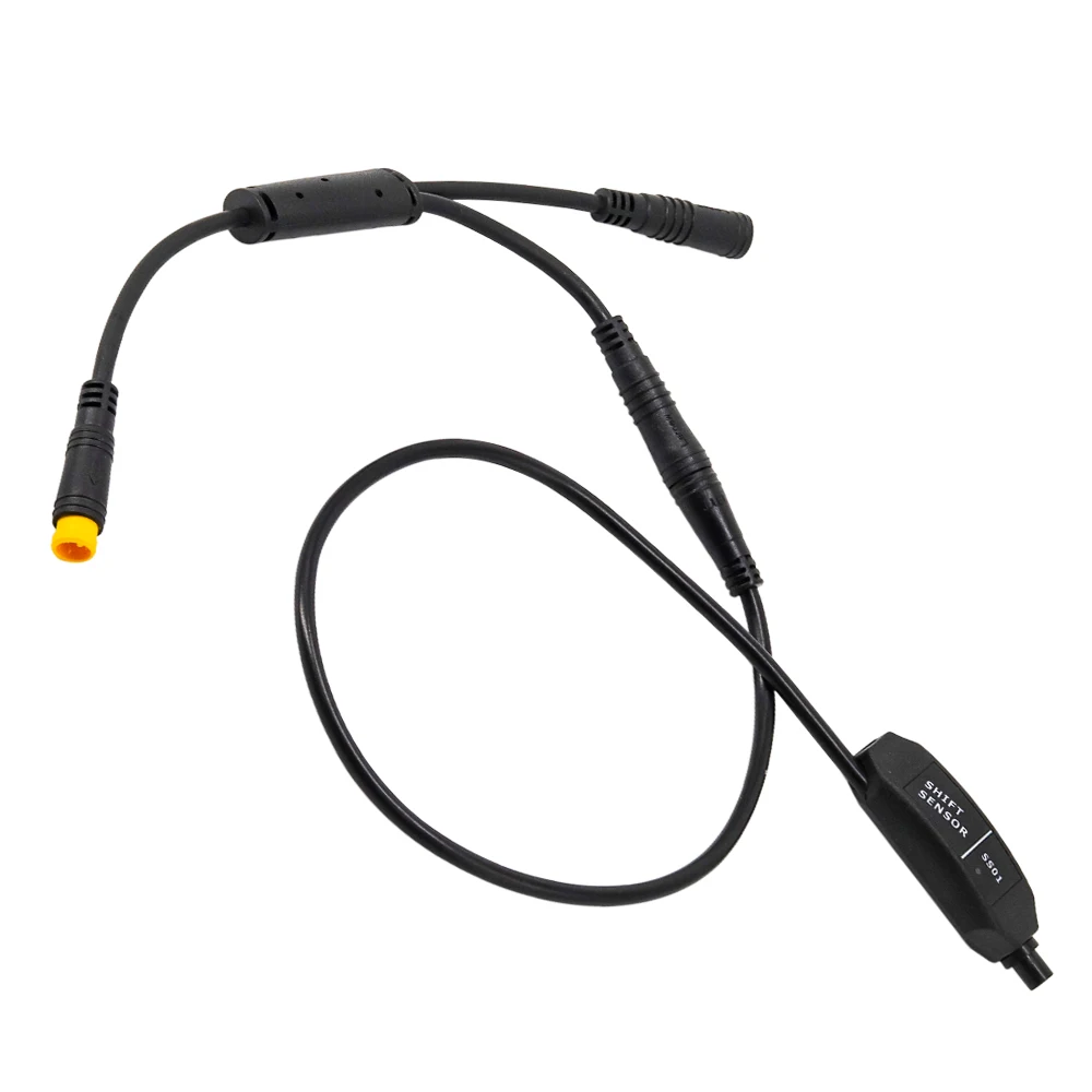 Electric Bicycle Gear Shift Sensor for Bafang BBS01 BBS02 BBSHD Motor With 3 Pin Waterproof 1T2 Cable Ebike Sensor Accessories