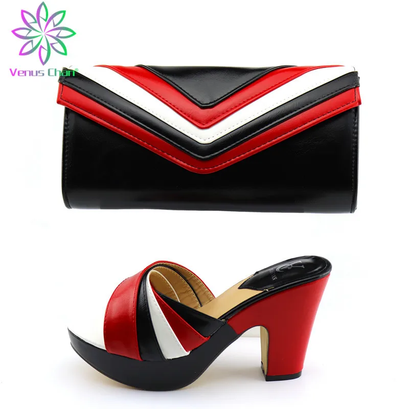 2025 Orange Color Italian Ladies Shoe and Bag Set Decorated with Rhinestone Nigerian Shoes and Bags Luxury Shoes Women Designers