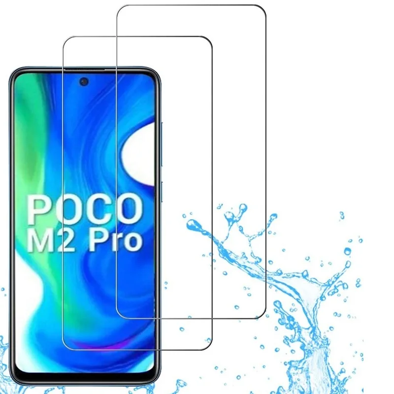 Закаленное стекло 9H для Xiaomi Mi 6, Redmi Note 10 Pro, 9, 9S, 9T, защита экрана на Poco X3, M3, X2, F2 Pro, M2, Pocophone X3, NFC, стекло