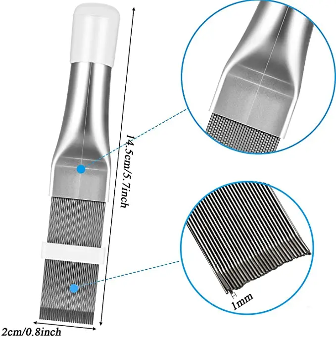 Comb Stainless Steel Fin Comb Brush For Air Conditioner Blade Cooling Straightening Cleaning Tool Repair Tools
