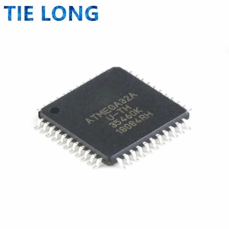 1PCS ATMEGA32A-AU QFP ATMEGA32A ATMEGA32 TQFP44 32A-AU 8-bit Microcontroller with 32K Bytes In-System Programmable Flash