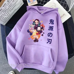 Anime Huntress Tanjiro and Nezuko Hoodie Women HipHop Sweater Street Style Girl Sweatshirt Streetwear Sweatshirt Female