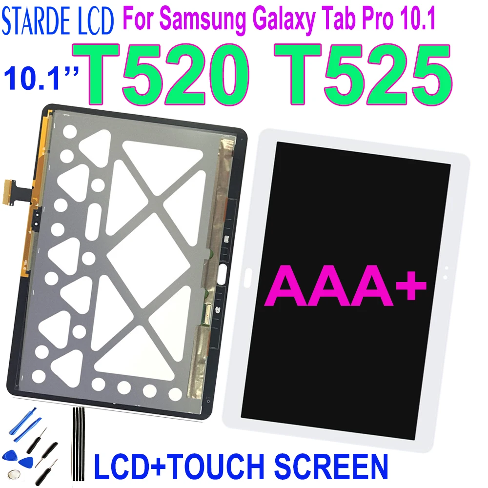 10.1'' LCD For Samsung Galaxy Tab Pro 10.1 T520 T525 LCD Display Touch Screen Digitizer Assembly for SM-T520 SM-T525 LCD Screen