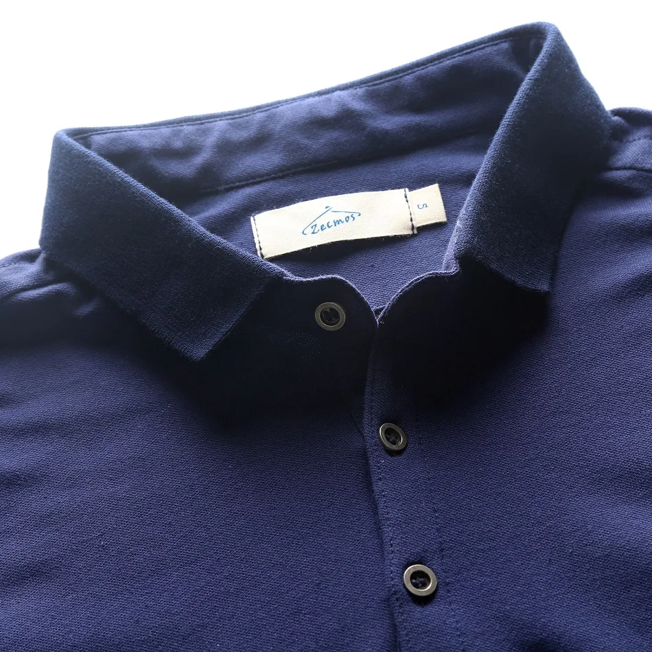 Polo Shirt 남성 슬림 피트 반팔 폴로 남성 반팔 솔리드 코튼 비즈니스 캐주얼 패션 저지, 여름 폴로 남성