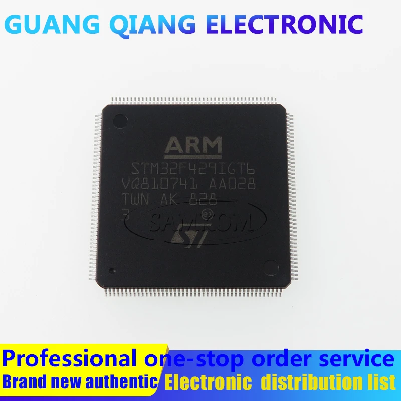 

1PCS STM32F429IGT6 IC MCU 32BIT 1MB FLASH 176LQFP