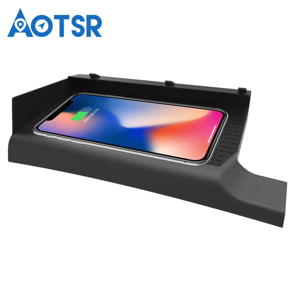 

Mobile Phone wireless Chargers for Land Rover Discovery 5 2017-2019 Intelligent Infrared fast charger wireless qi wireless car
