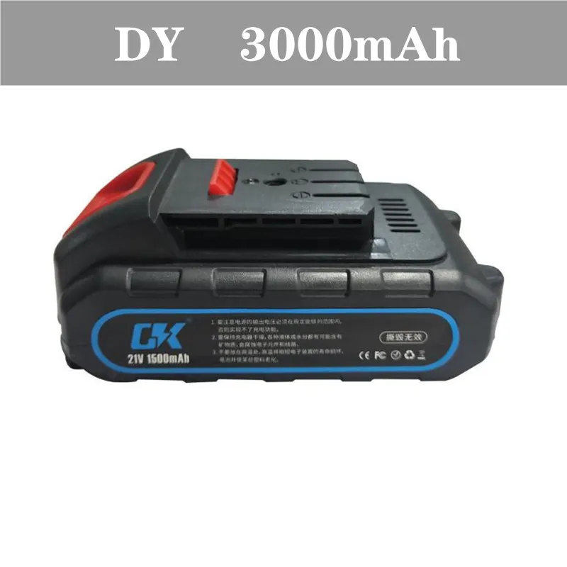 18V Large Capacity Lithium Battery 21V Electric Wrench Angle Grinder Blower Battery 21V Battery Pack