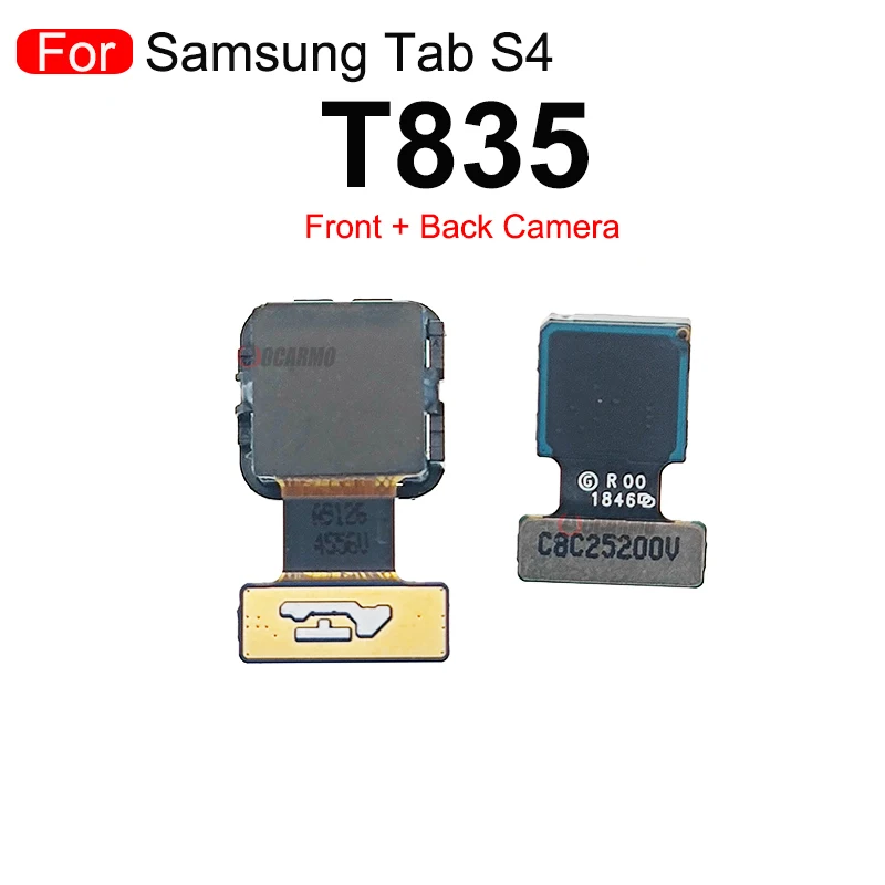 For Samsung Galaxy Tab S4 T835 T830 10.5 Back Camera + Front Facing Iris Camera Flex Cable Replacement Parts